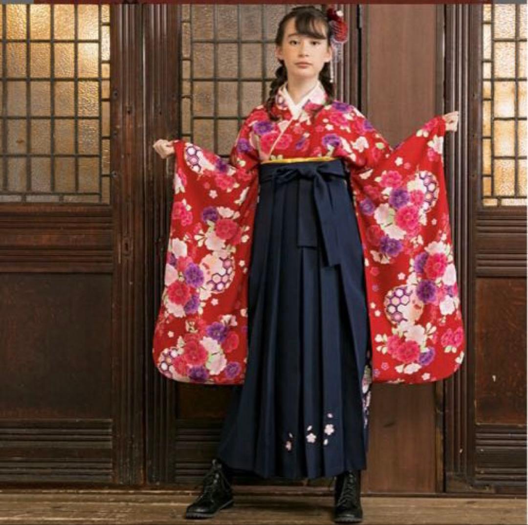 アリサナ 袴 卒業式 セット 花柄 150