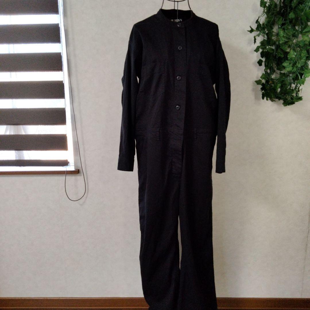 新品未使用 Niko and… ワークジャンプスーツ L ブラック 黒