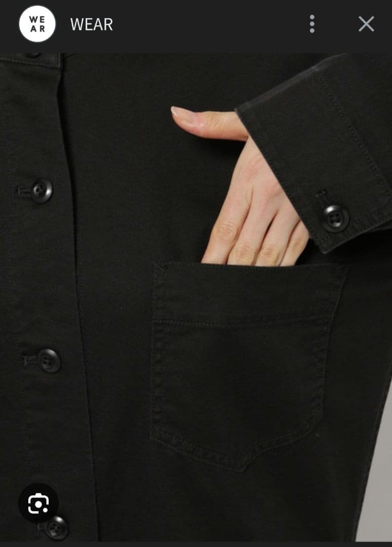 新品未使用 Niko and… ワークジャンプスーツ L ブラック 黒