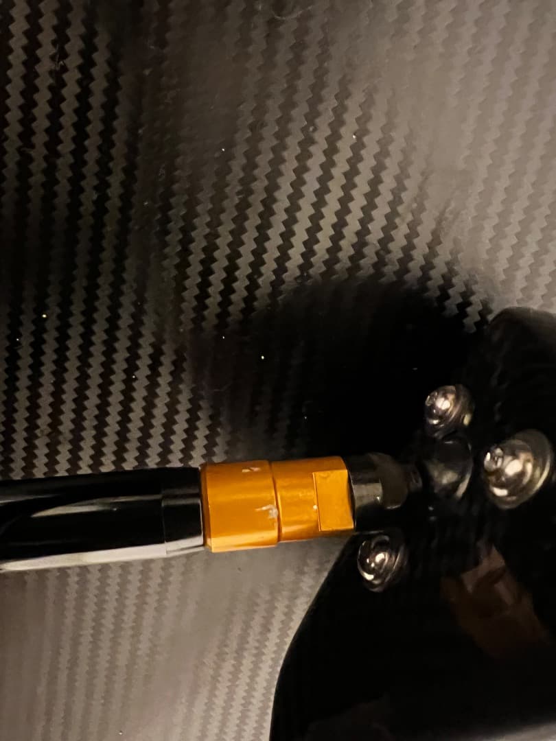 希少 A-TECH エーテック　カーボンミラー