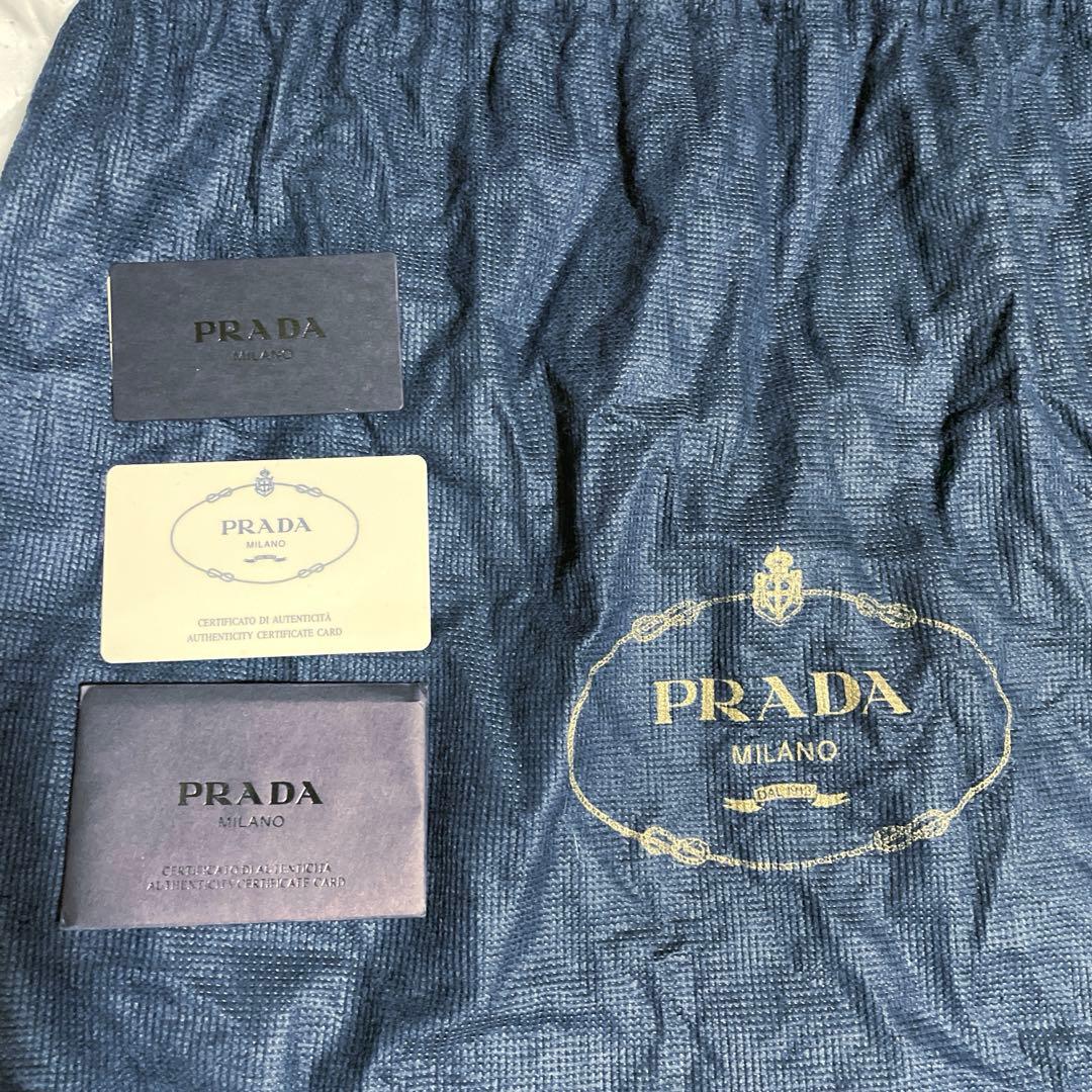 PRADA プラダ リュック ミニ　DENIMU デニムカラー