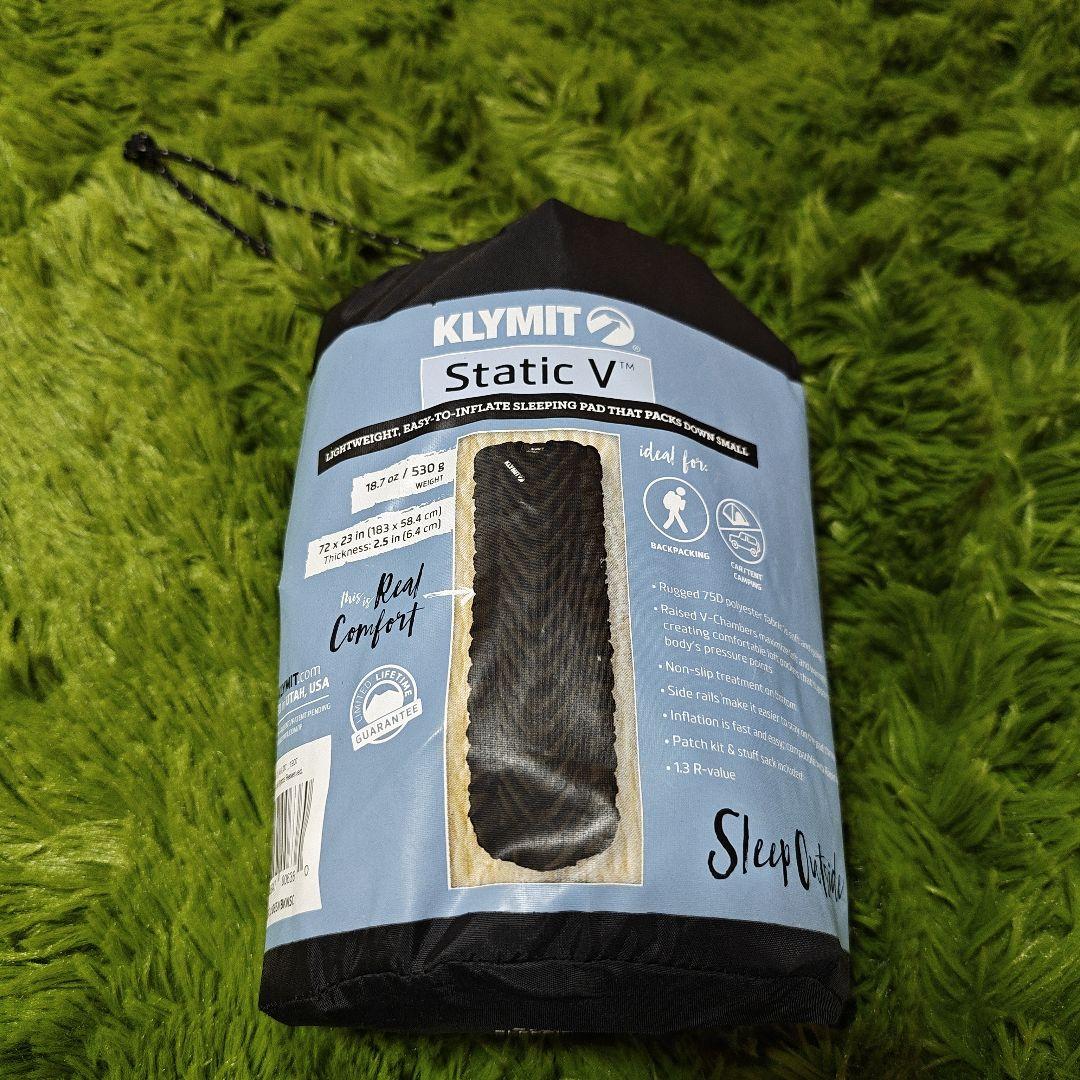 【美品】KLYMIT Static V 183cm マット