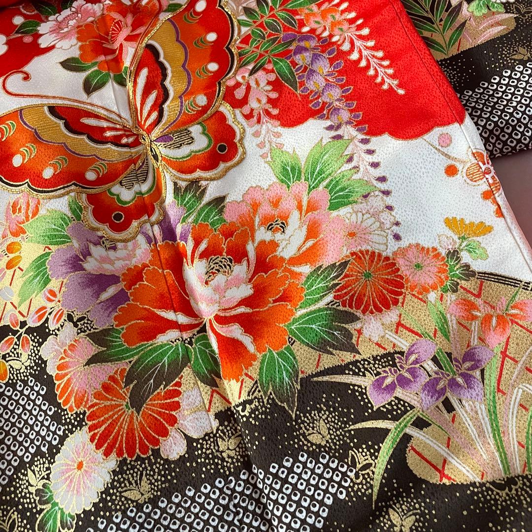 美品　七五三　7歳　お着物セット