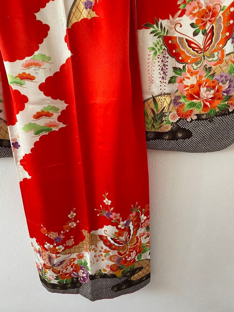 美品　七五三　7歳　お着物セット