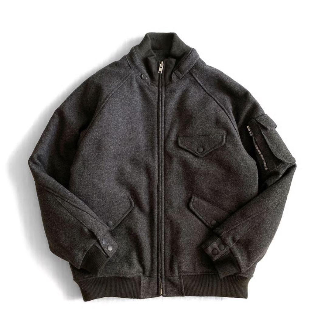 ジャケット・アウター 00s Old Stussy Wool MA-1