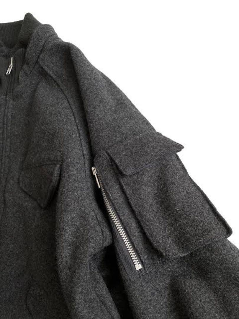 ジャケット・アウター 00s Old Stussy Wool MA-1