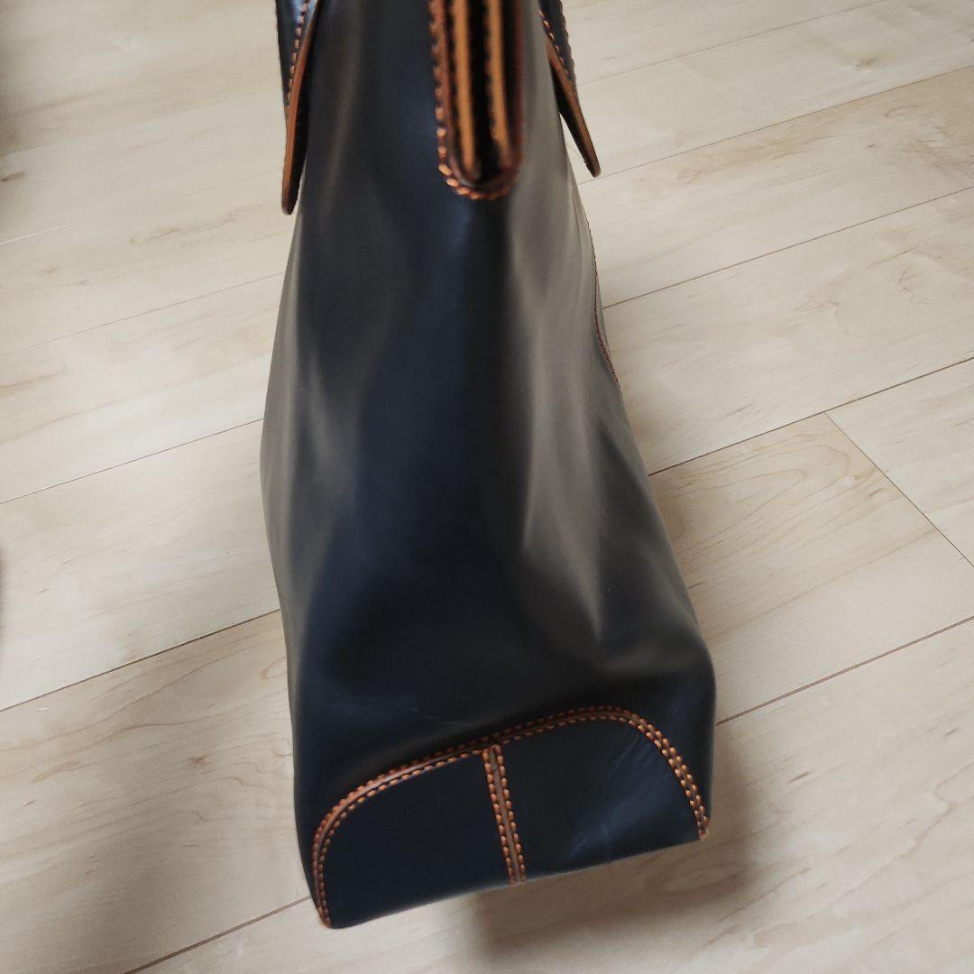 月　美品　TOD's トッズ トートバッグ 肩掛け ブラック レザー