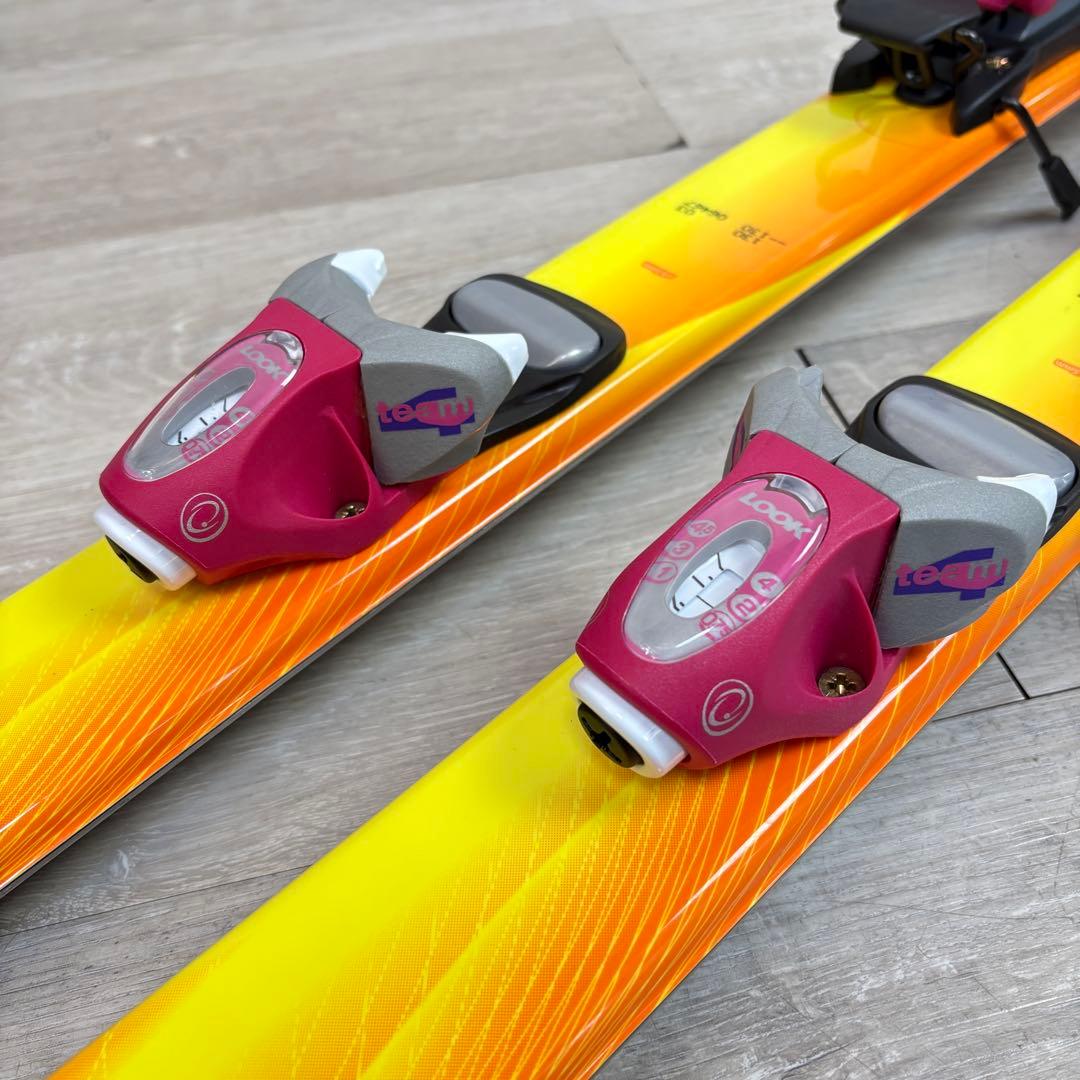 【キッズスキー】カザマ スキーセット 130cm ブーツ 22.0cm デビュー