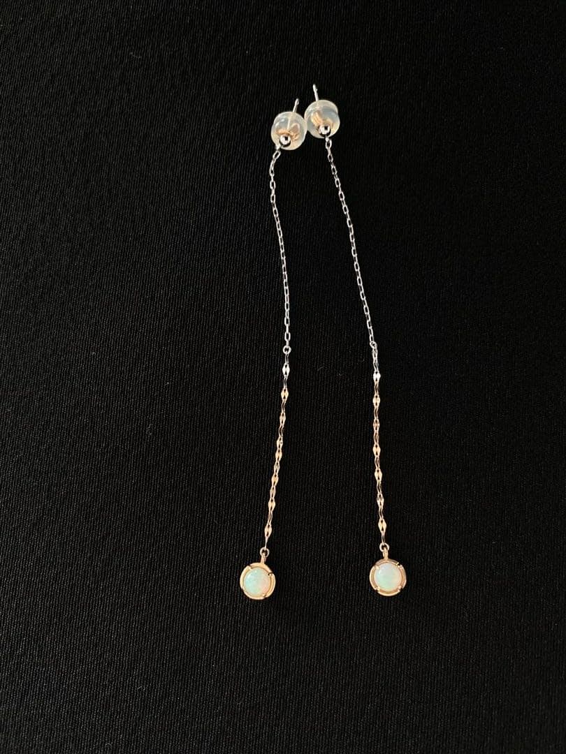 10Kオパールピアス