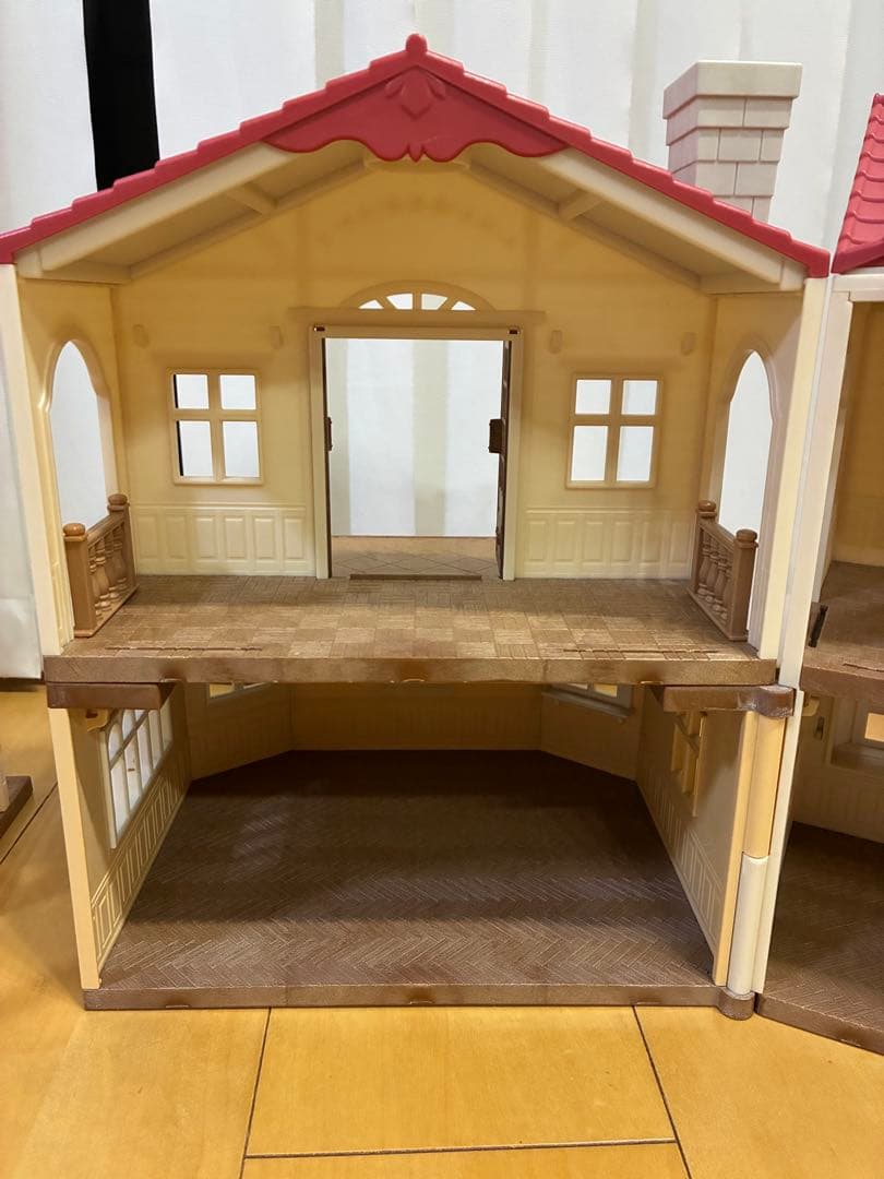 【まとめ売り】シルバニアファミリー　赤い屋根の大きなお家 など