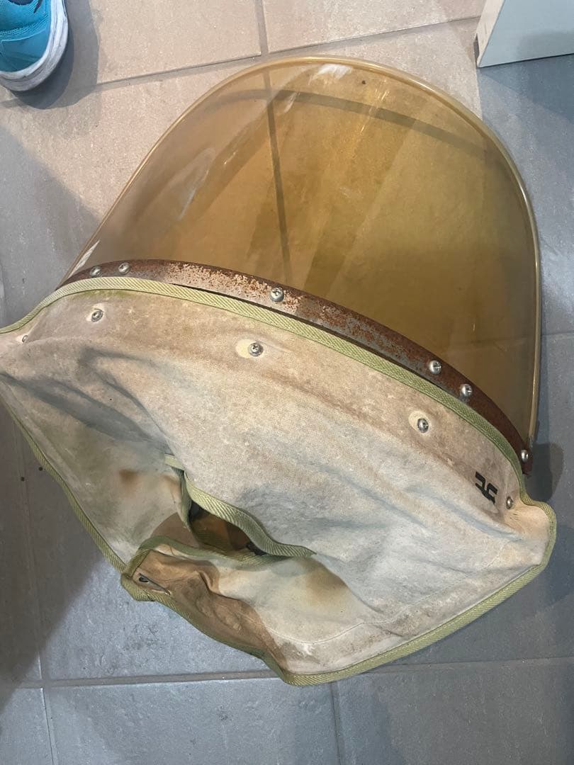 旭風防 旧車 フルセット 当時物 スクリーン割れあり