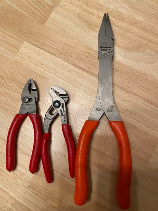 スナップオン　ペンチセット