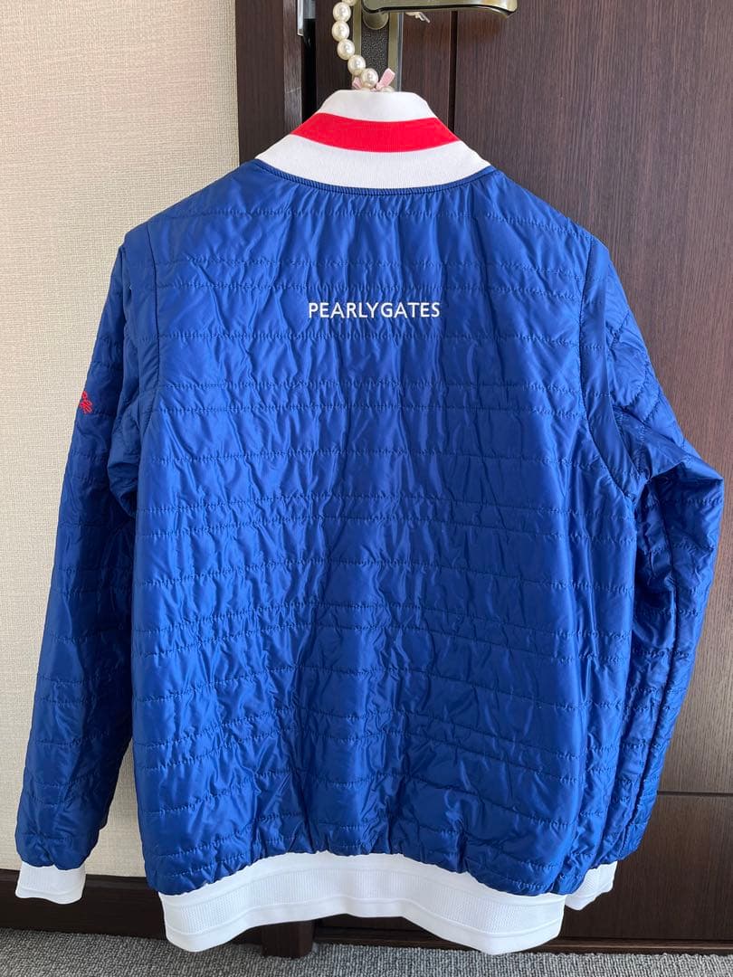 パーリーゲイツ　中綿ナイロンジャケット　リバーシブル　ベスト　4way ♪