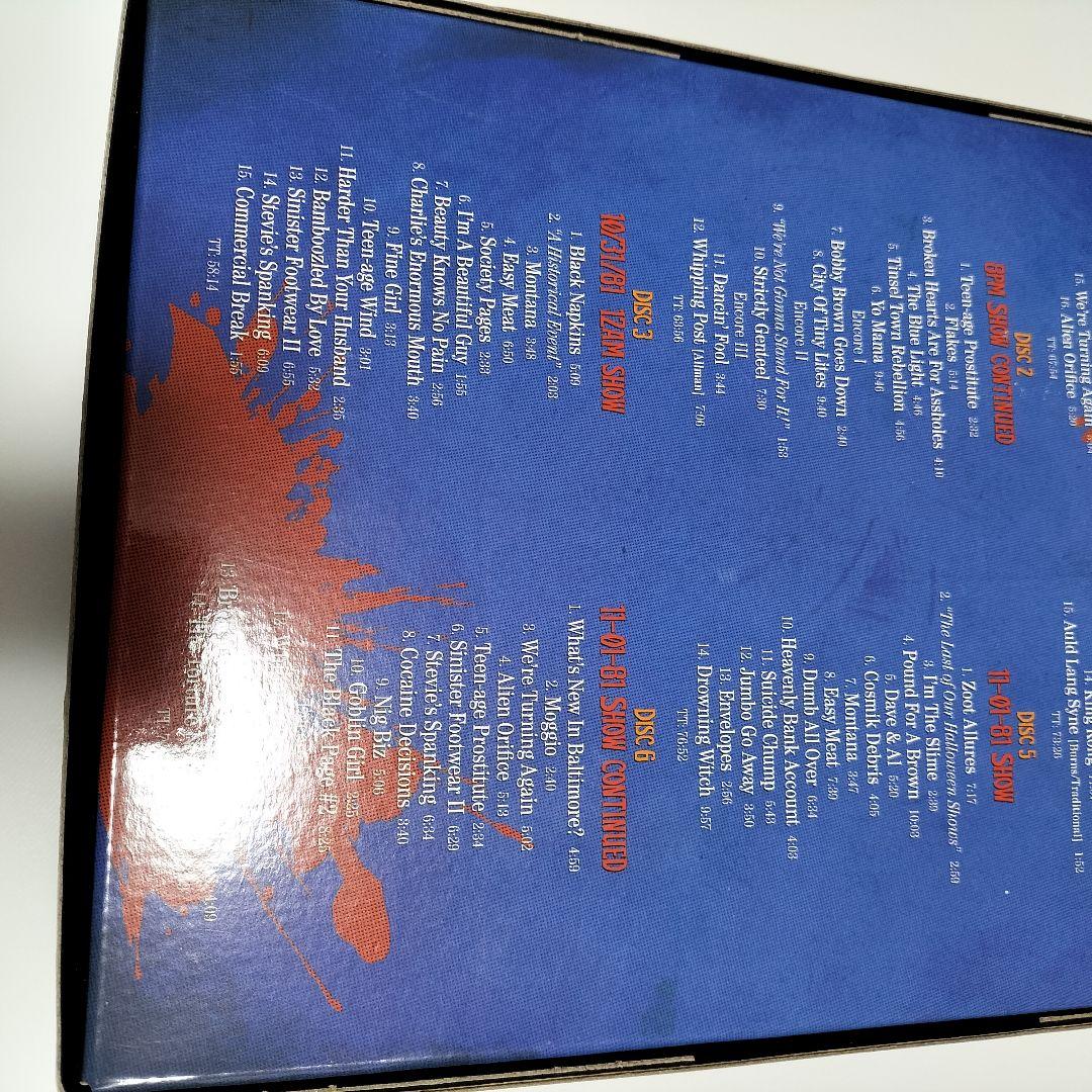 フランク・ザッパ ハロウィン 81 ボックスセット　CD　中古