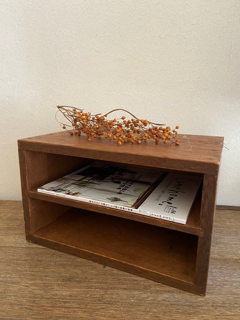 仕切り棚　古道具