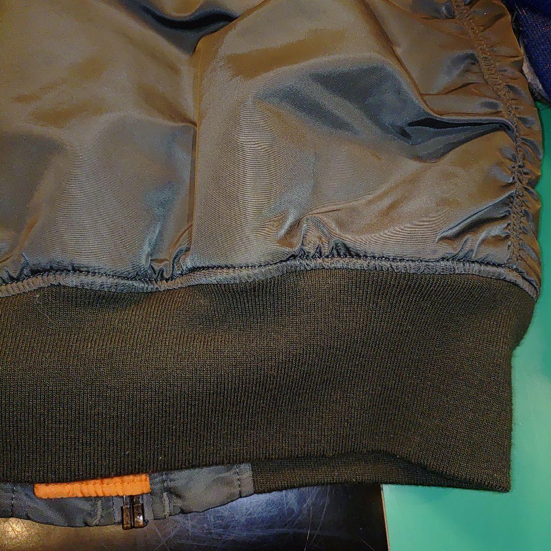 RALEIGH リメイクMA-1 ラリー カーキ トリコロール