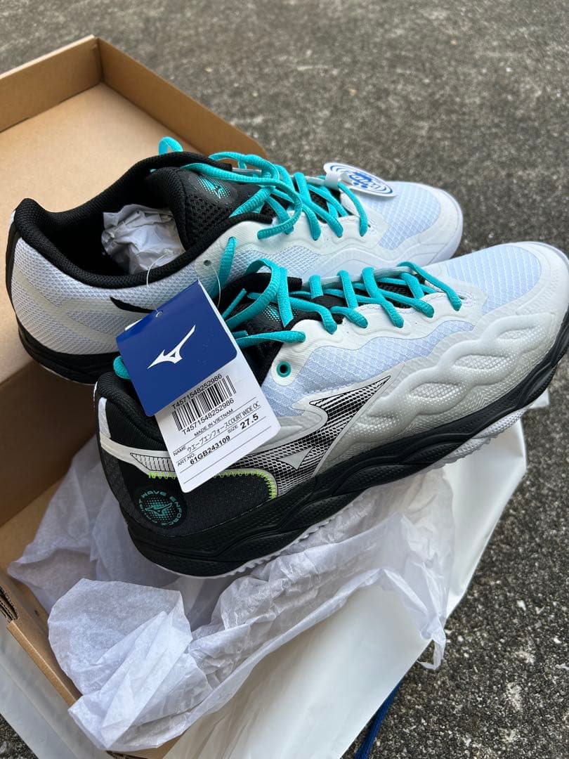 ミズノ テニスシューズ ウエーブエンフォースコート WIDE OC