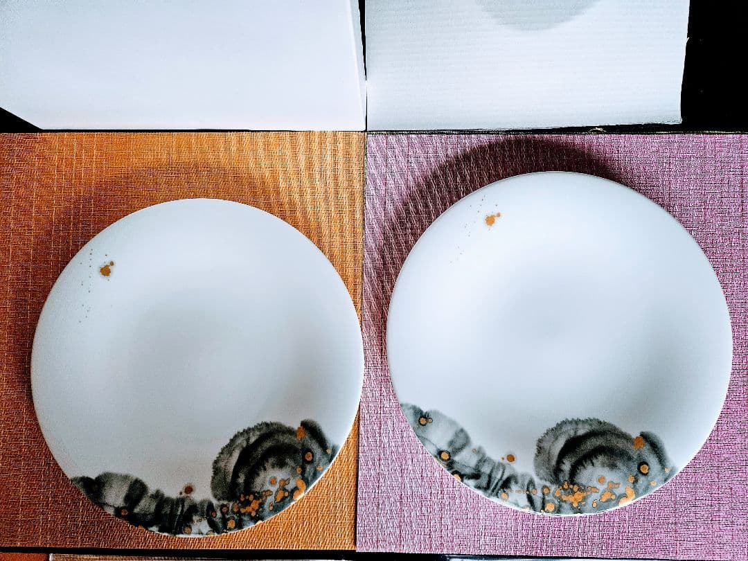 NIKKO　ニッコー 「コシノ　ヒロコ」 煌 プレート皿２枚