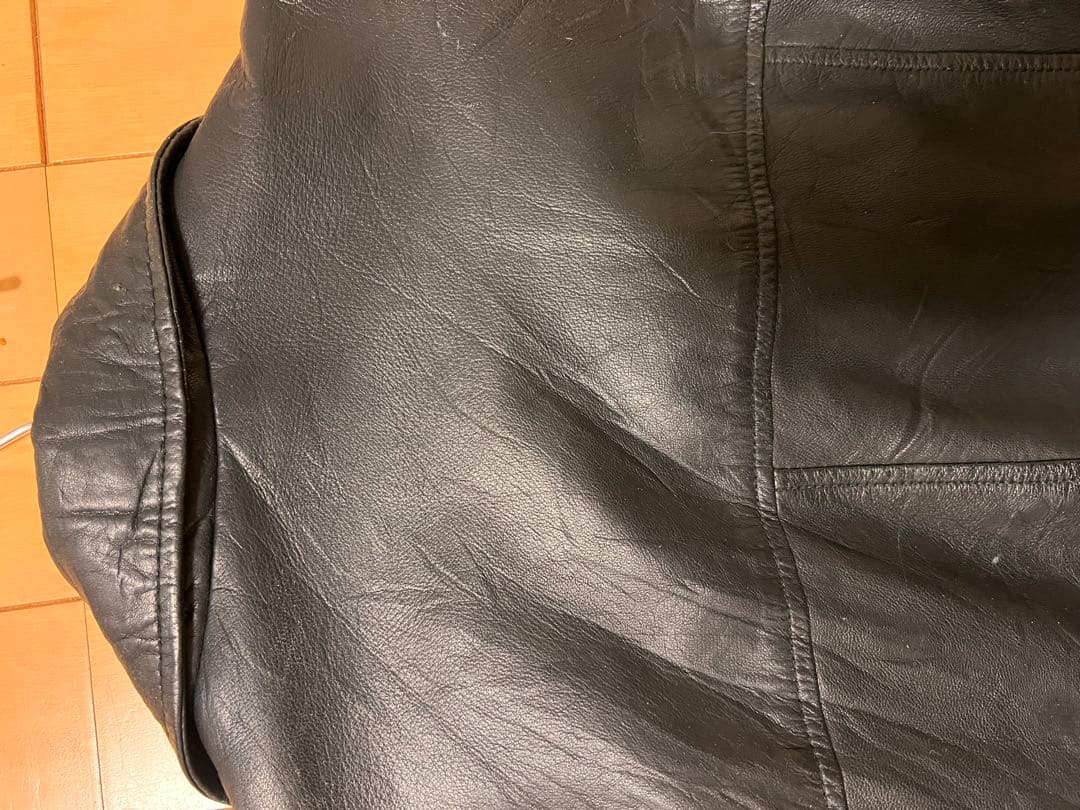 CHAPS レザージャケット XL ブラック