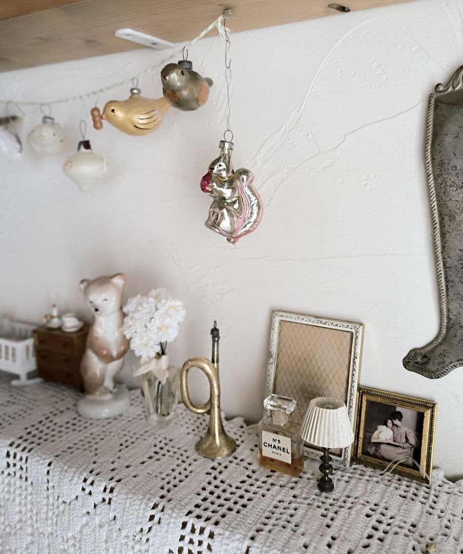 【55dice さま】 vintage ornament ❀ トランペット