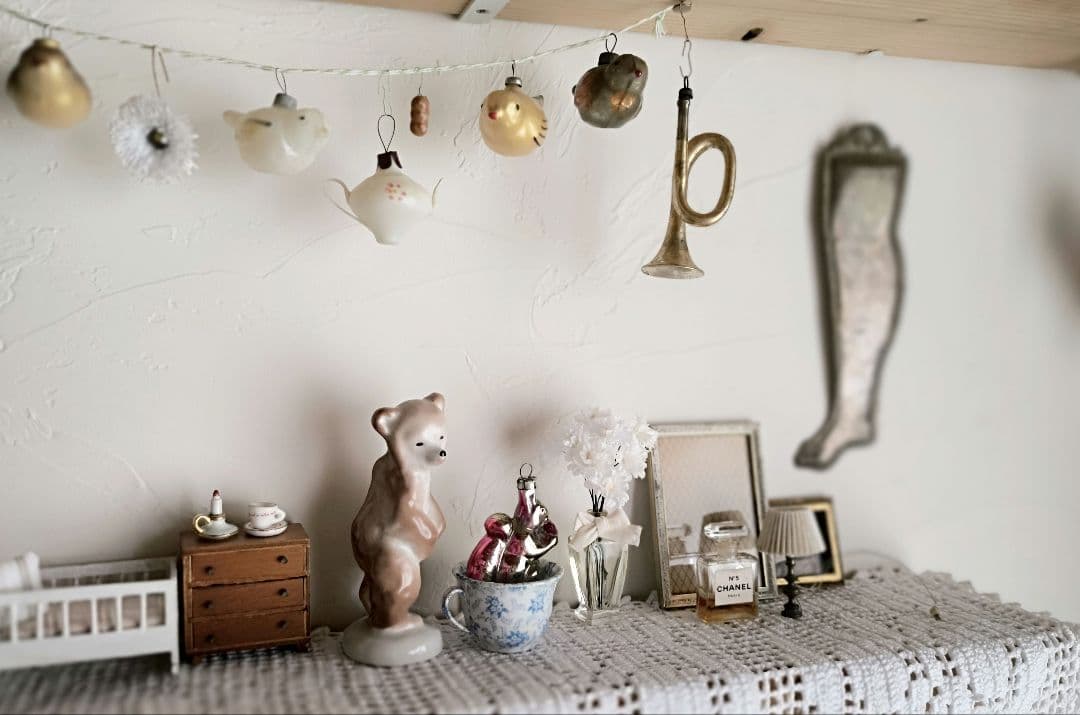 【55dice さま】 vintage ornament ❀ トランペット