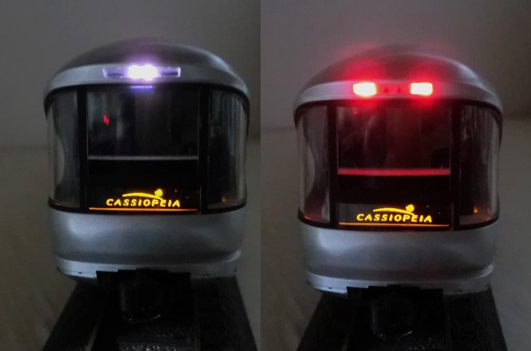 TOMIX HOゲージ 寝台特急 26系カシオペア 4両基本セット 車輛のみ現状