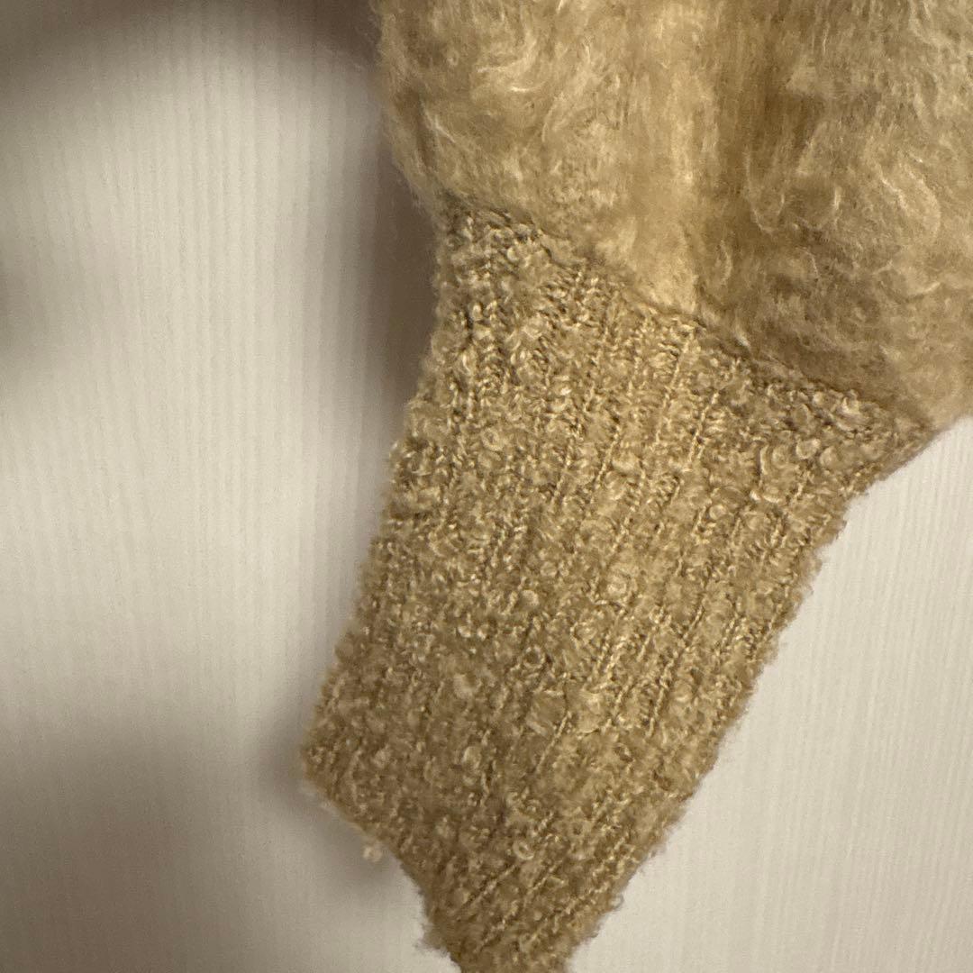 トップス eaphi FLUFFY WAVE KNIT