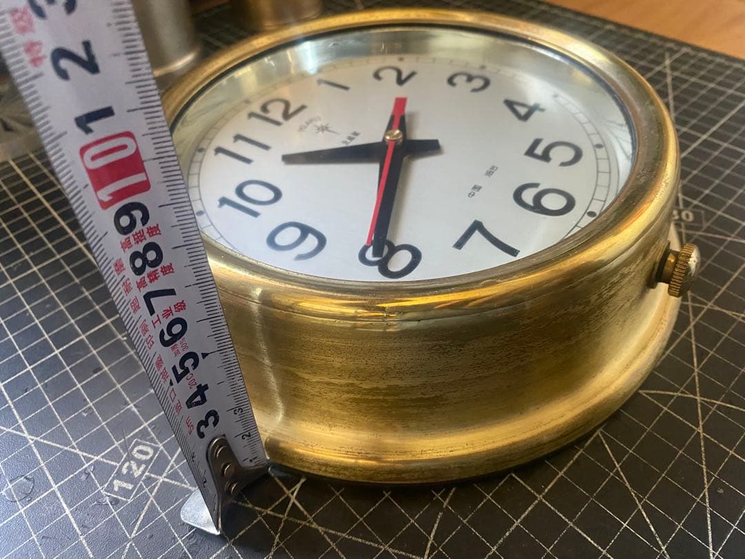 アナログ掛時計 SY5 直径約22cm，船時計