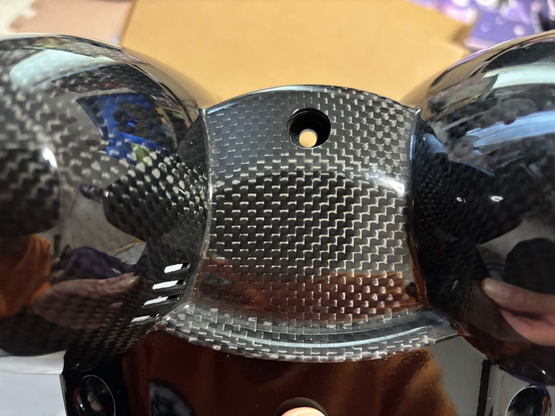 カワサキ Z900RS SPEEDRA メーターカバーカーボン