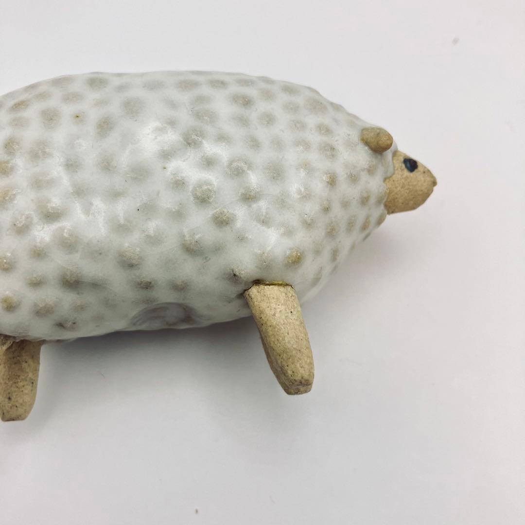 今井律湖　動物オブジェ人形セット　益子焼　IDEE リサラーソン