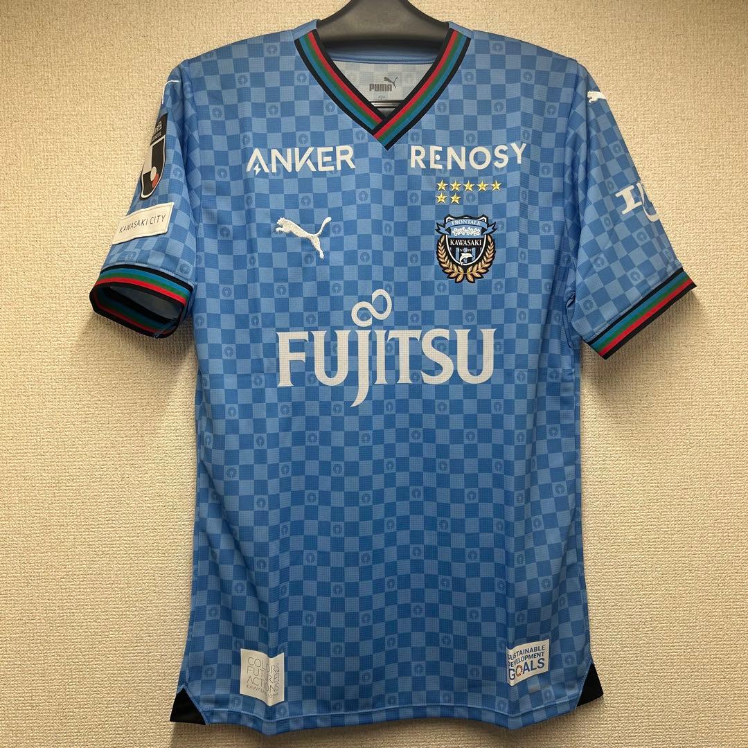 川崎フロンターレ　2024 ホームユニフォーム　半袖　Lサイズ