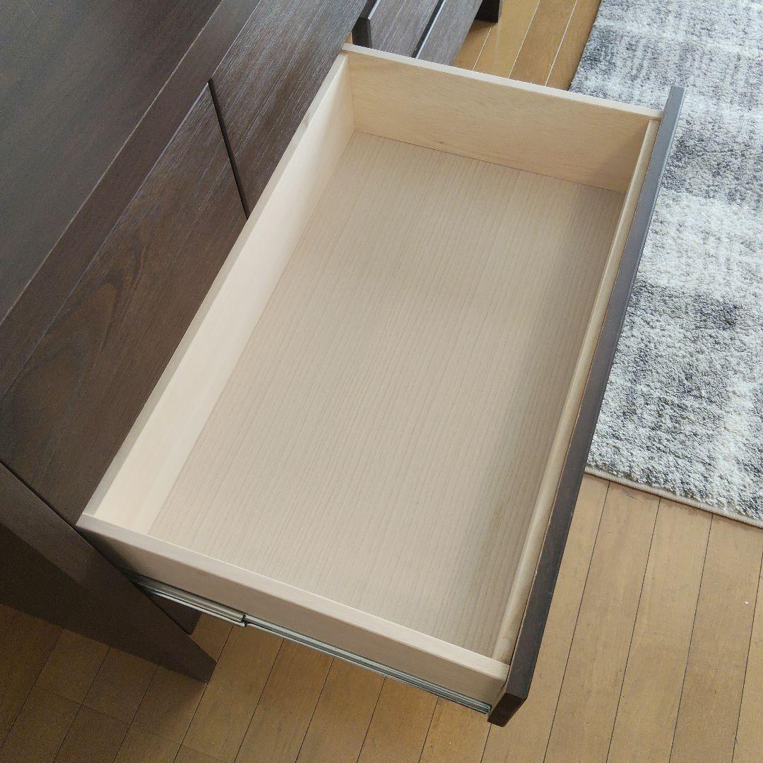 ローチェスト　リアンシリーズ 日本製　ブラウン