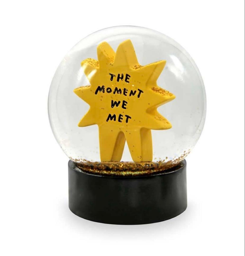 新品 未開封 MOMA モマ The Moment We Met スノードーム