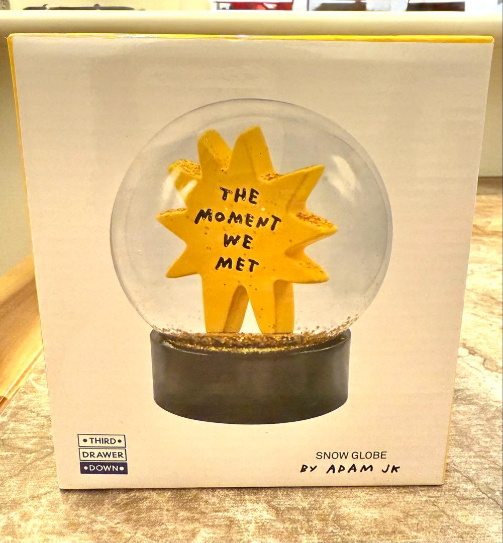 新品 未開封 MOMA モマ The Moment We Met スノードーム