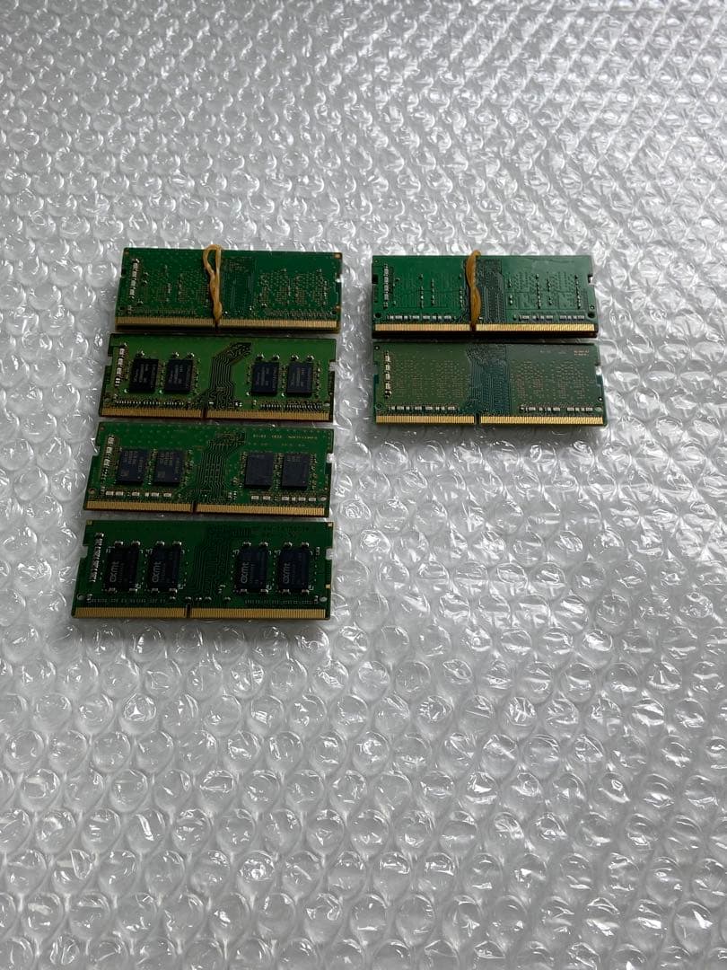 メモリー ノート用 DDR4 8GB/5枚 4GB/3枚 計8枚 6種 ジャンク