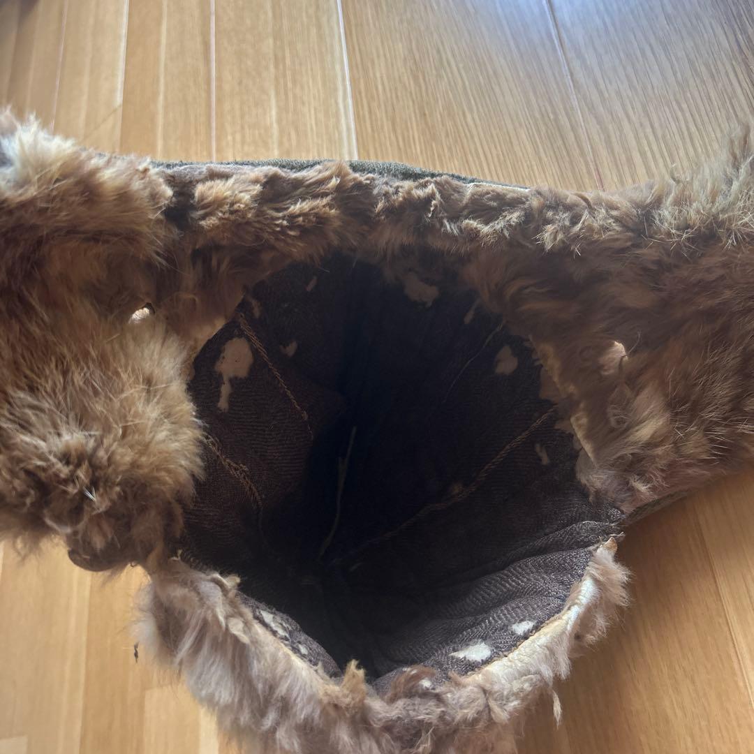 日本軍　防寒帽　実物