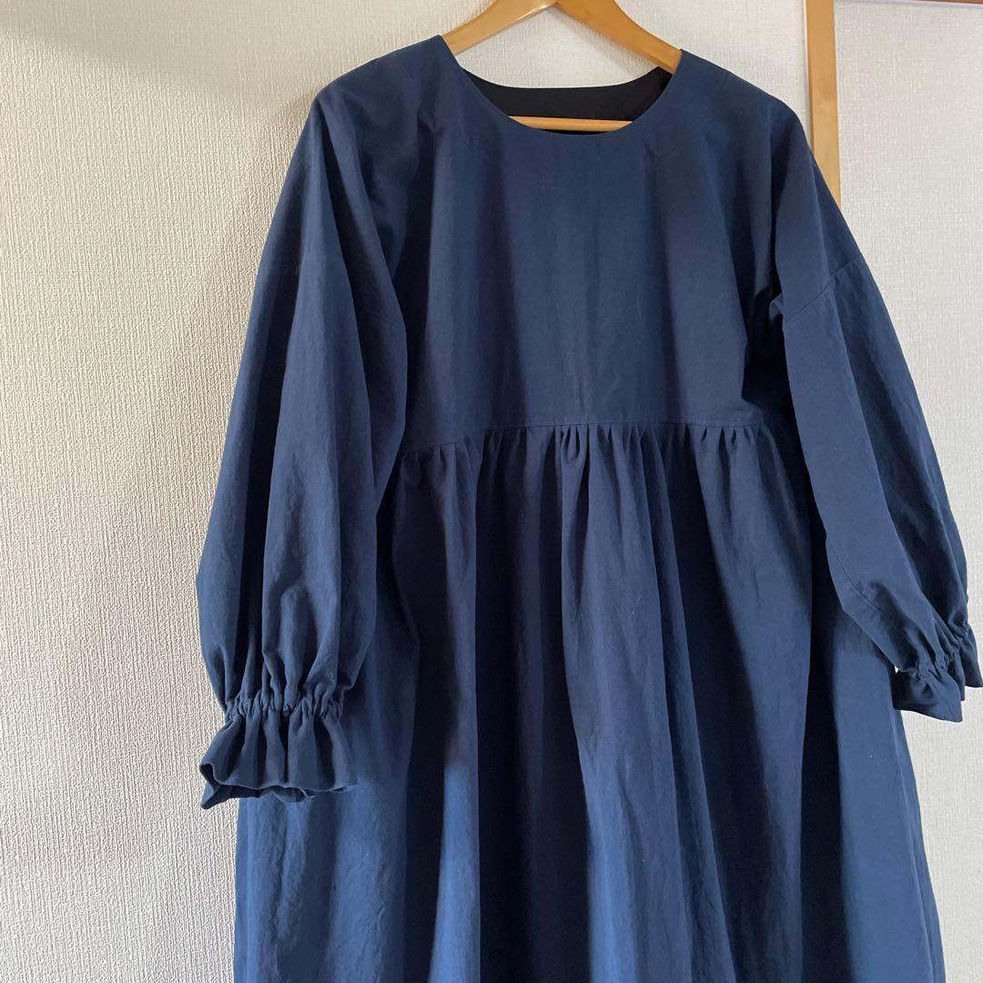 あんおでん♪様　ワッシャー　キャンディーお袖のワンピース