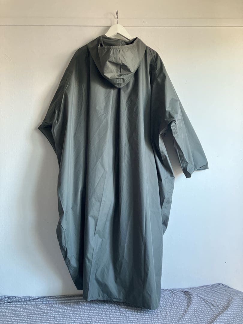 K-WAY ケーウェイ RENNES L グリーン レインコート 百々千晴