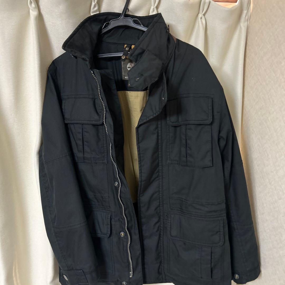 Timberland ブラック マウンテンパーカー