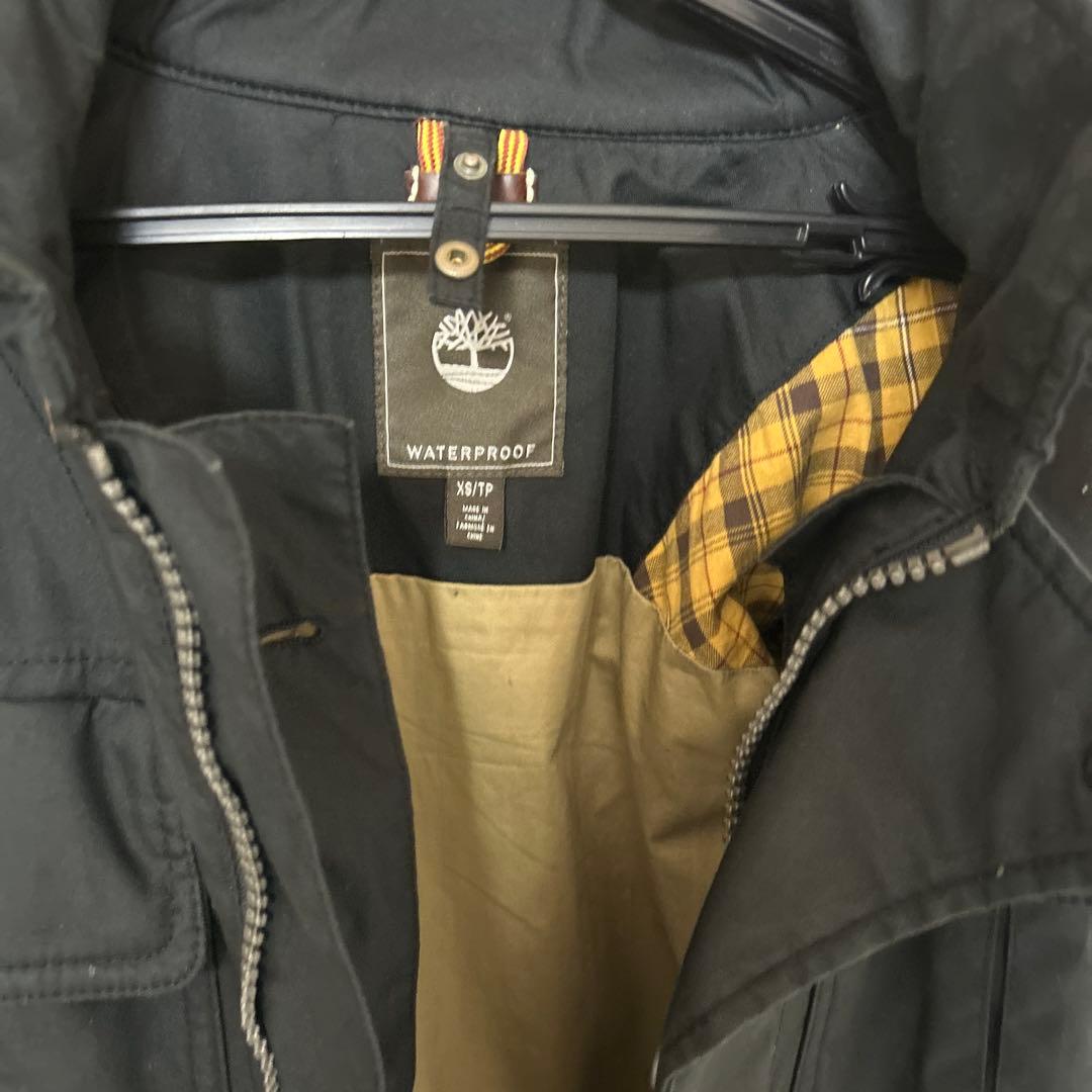 Timberland ブラック マウンテンパーカー