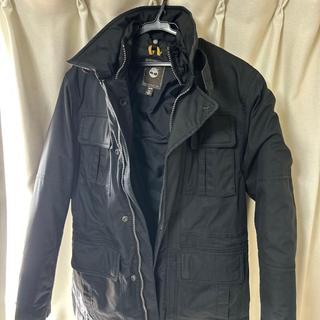 Timberland ブラック マウンテンパーカー