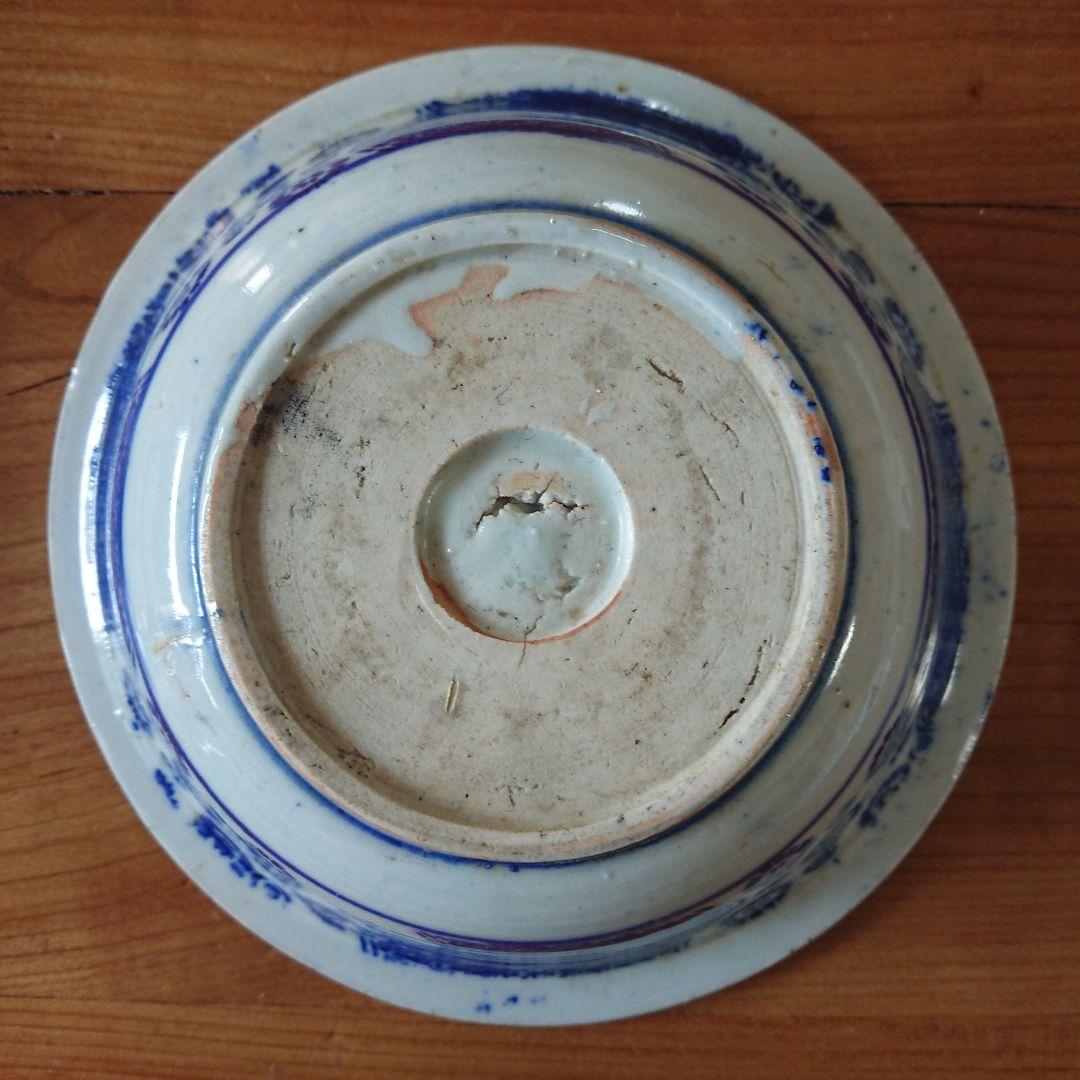 ぴょんぴょん 兎 骨董 印判 中鉢 うさぎ /古伊万里 古道具 暮らしの手帖 皿