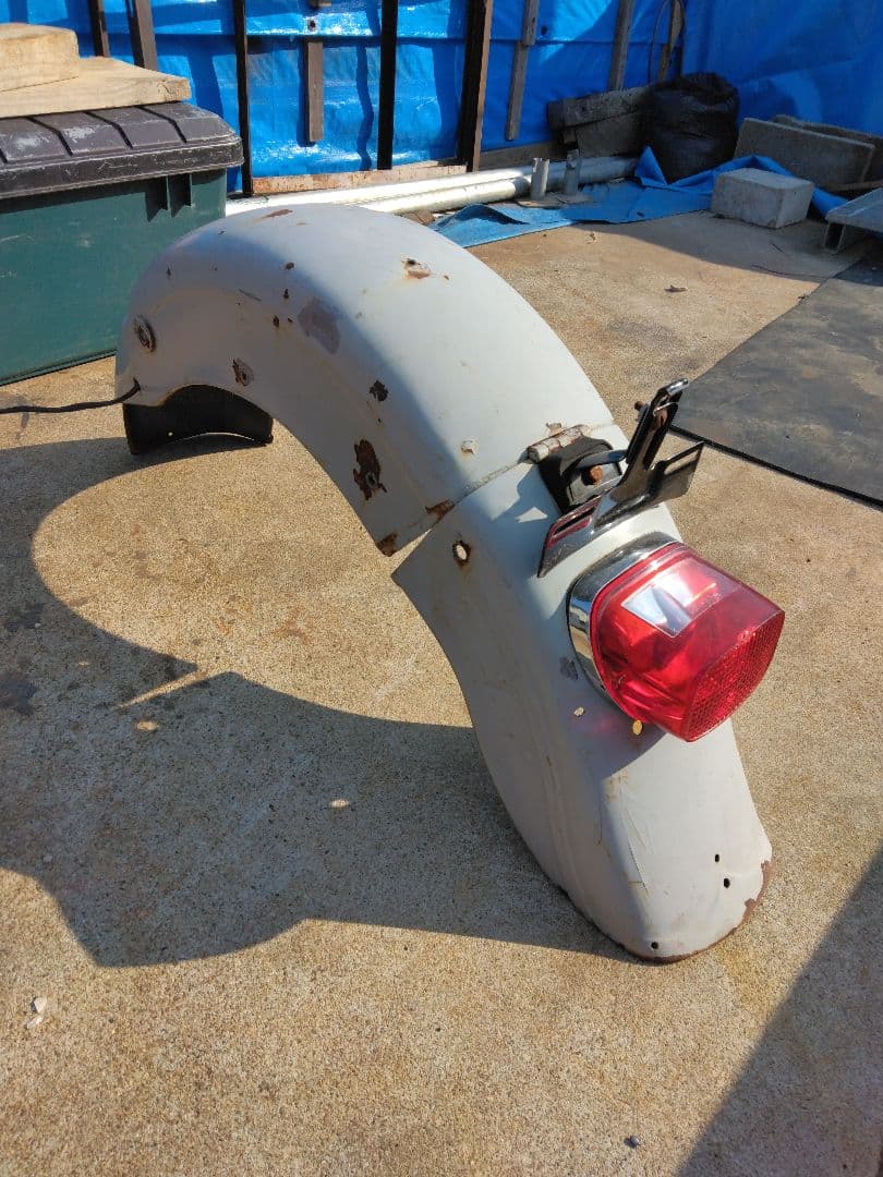 ハーレーダビッドソンショベルFL系リアフェンダー