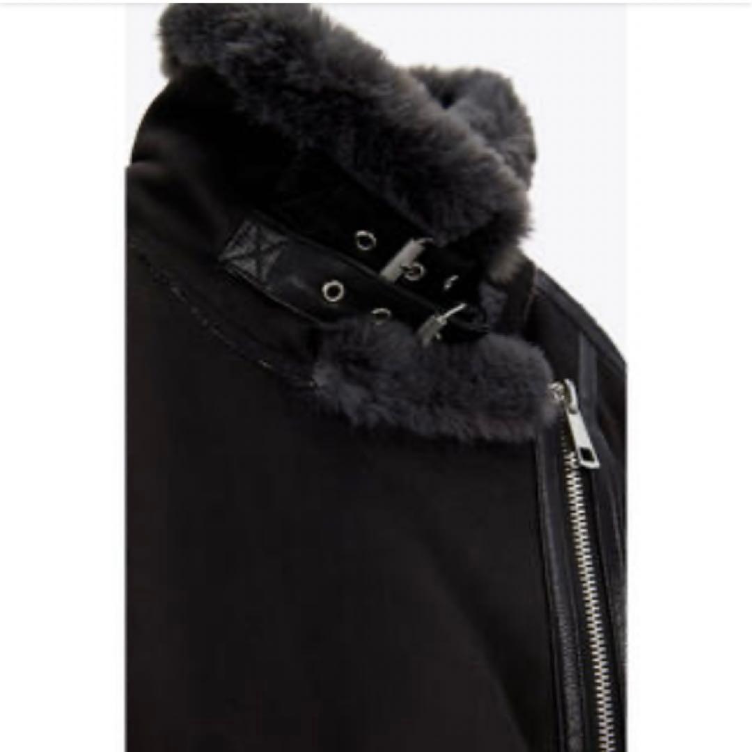 かおりん！ZARA フェイクファーダブルフェイスジャケット　moussy