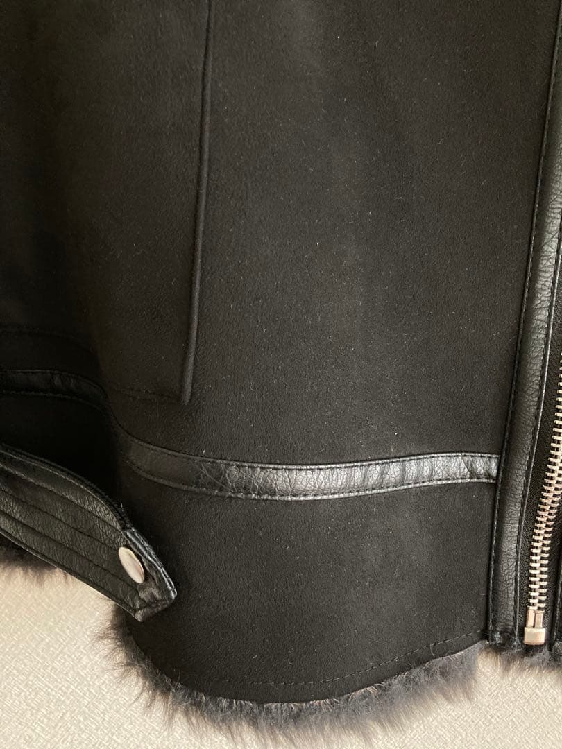 かおりん！ZARA フェイクファーダブルフェイスジャケット　moussy