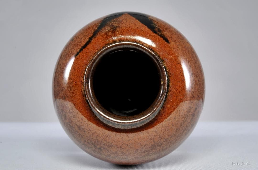 笹田仁史 福原茄子 写 茶入 共箱 茶道具