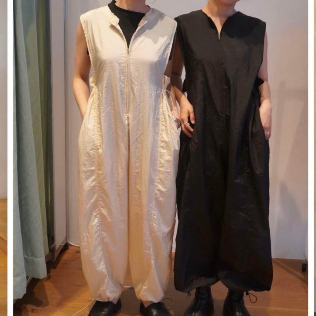 hholic フロントジップオールインワン　36 ivory