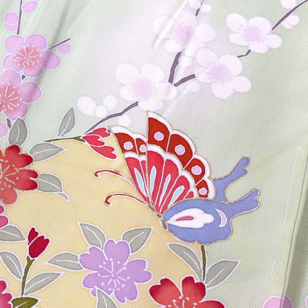 takeです❣️ 【着物と帯 時流】O25311◆仮仕立て 着物◆十三参り