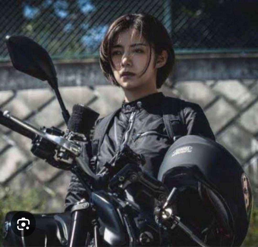 DIESEL ブラック シングルライダースジャケット