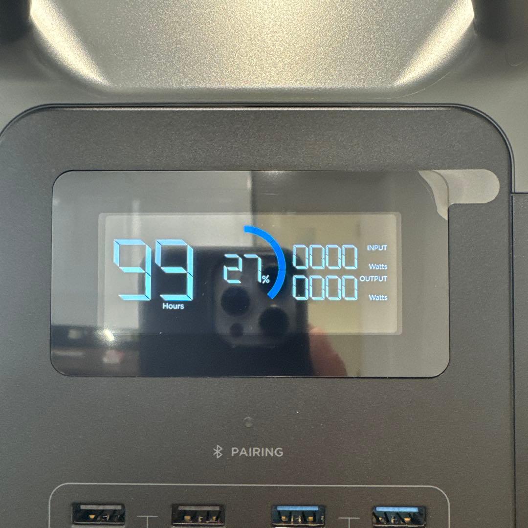 未使用ECOFLOW DELTA2 1024Wh リン酸鉄　保証付き